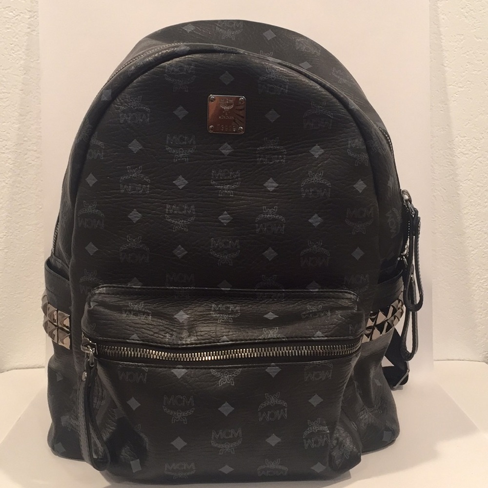 MCM backpack medium size with studs